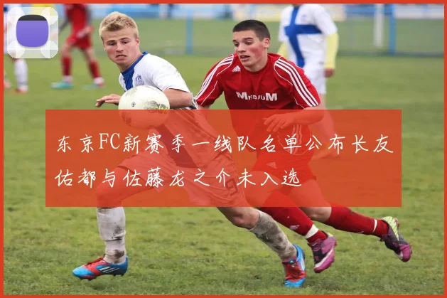 东京FC新赛季一线队名单公布长友佑都与佐藤龙之介未入选